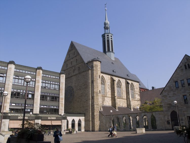 Дортмунд Церковь Иоанна Крестителя в центральной части города