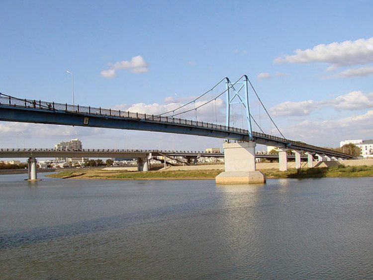 Пешеходный мост Атырау